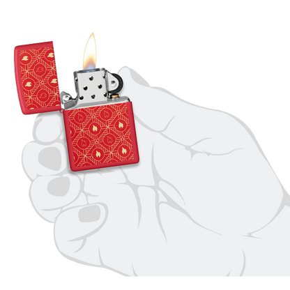 Zippo Festive Flame Design 46951