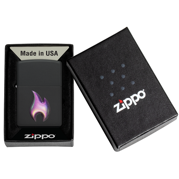 Zippo Texture Flame Design 46965