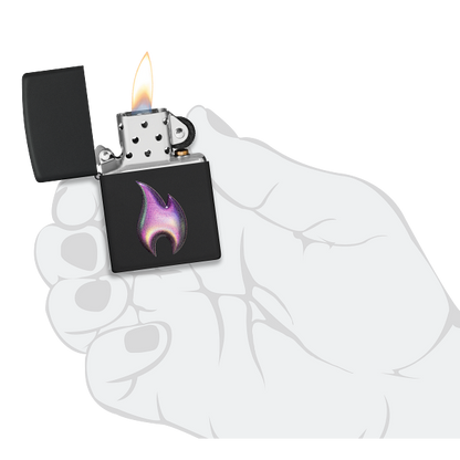 Zippo Texture Flame Design 46965