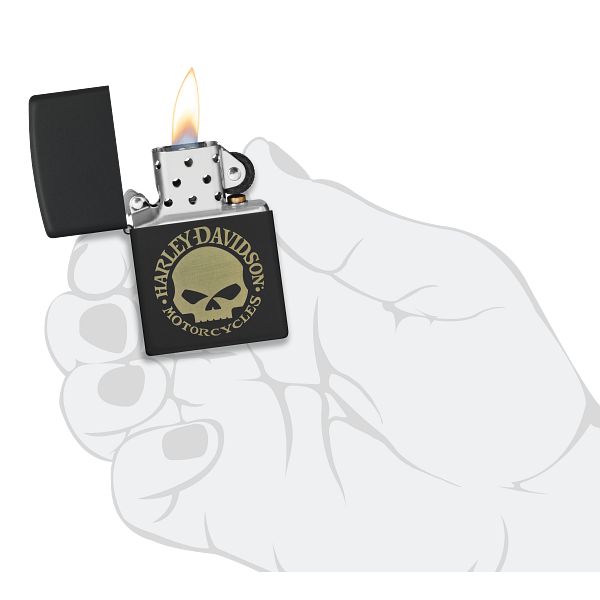 Zippo Harley-Davidson® Willie G Skull Design 47102