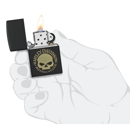 Zippo Harley-Davidson® Willie G Skull Design 47102