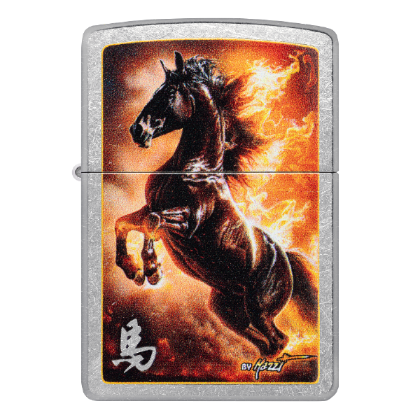 Zippo Mazzi® Fire Stallion Design 47105