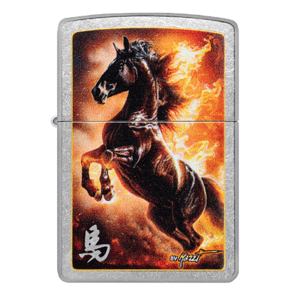 Zippo Mazzi® Fire Stallion Design 47105