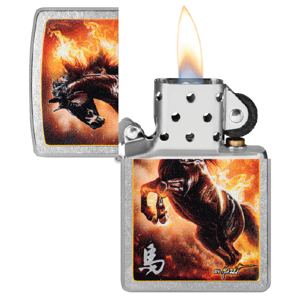 Zippo Mazzi® Fire Stallion Design 47105