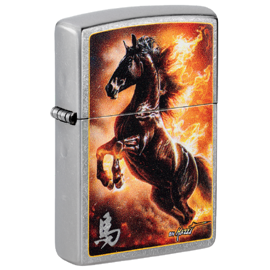 Zippo Mazzi® Fire Stallion Design 47105