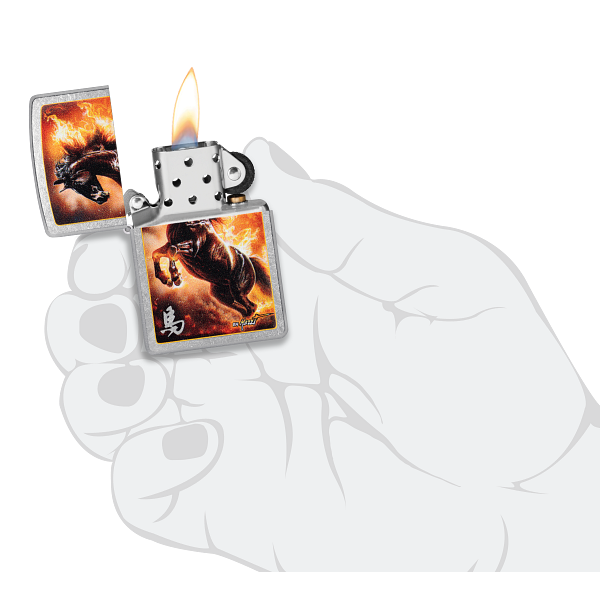 Zippo Mazzi® Fire Stallion Design 47105