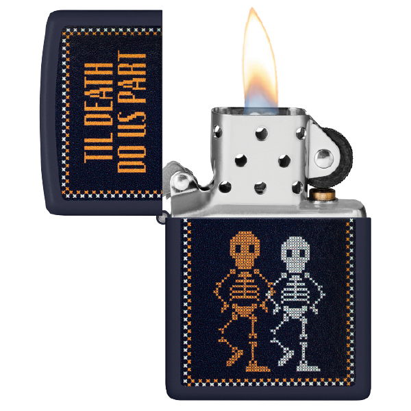 Zippo Til Death Do Us Part Design 47119