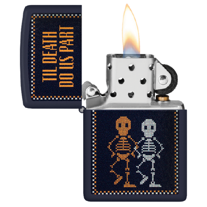 Zippo Til Death Do Us Part Design 47119