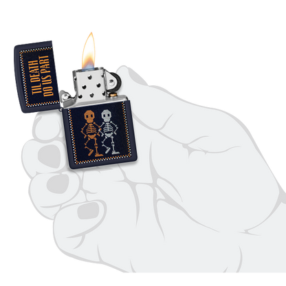 Zippo Til Death Do Us Part Design 47119