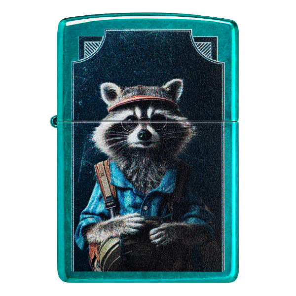 Zippo Refined Raccoon Design 47130