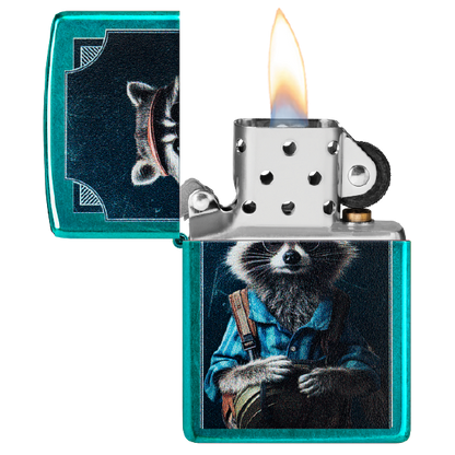 Zippo Refined Raccoon Design 47130