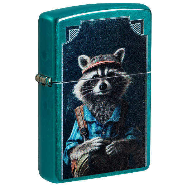 Zippo Refined Raccoon Design 47130