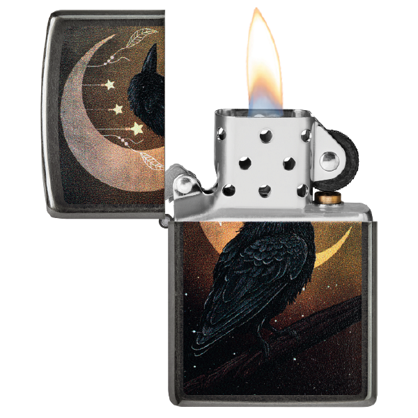 Zippo Raven Moon Design 47135