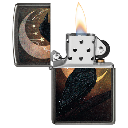 Zippo Raven Moon Design 47135