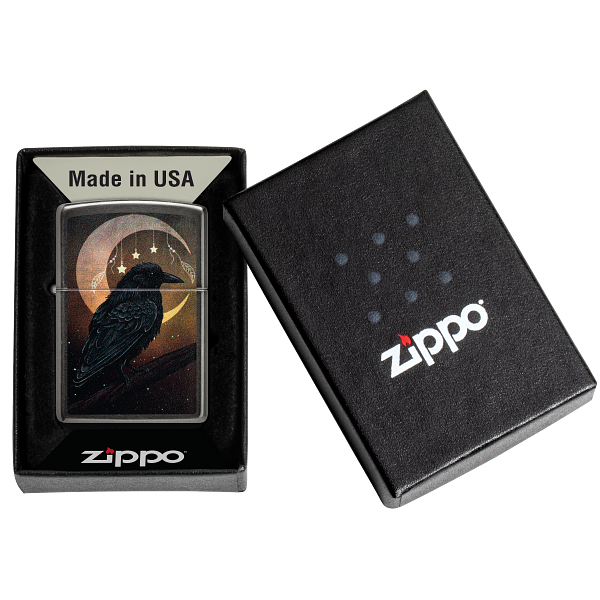 Zippo Raven Moon Design 47135