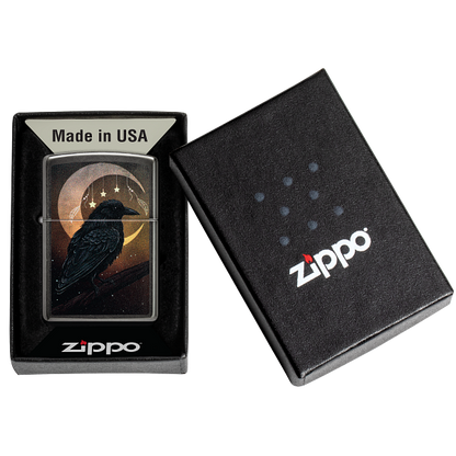 Zippo Raven Moon Design 47135