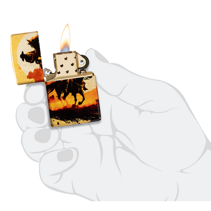 Zippo Racing Wrangler Design 47143