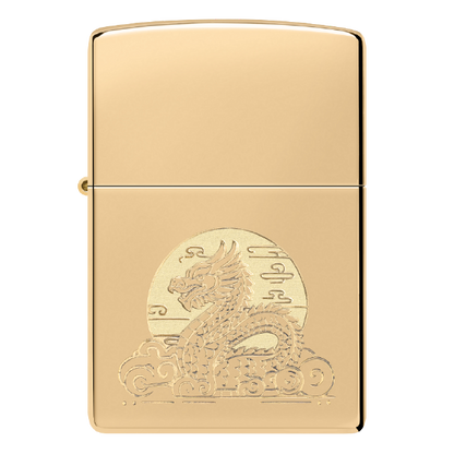 Zippo Moon Dragon Design 47147