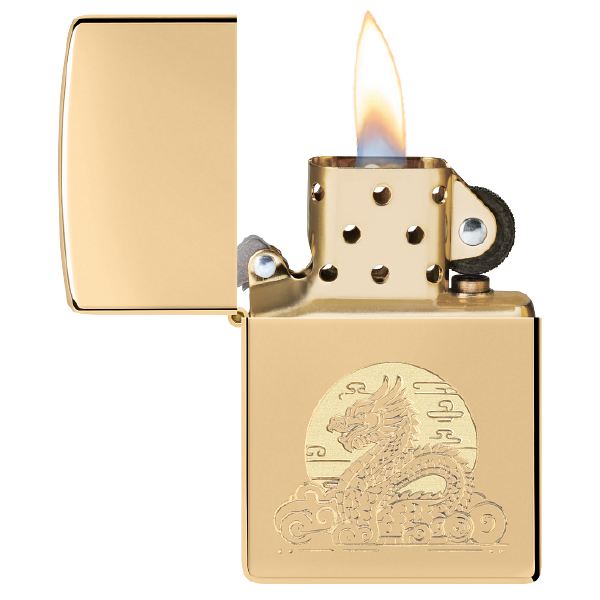 Zippo Moon Dragon Design 47147