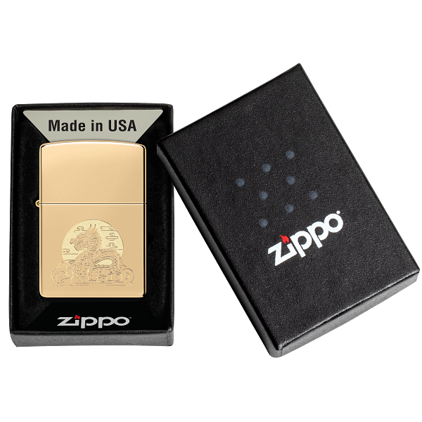 Zippo Moon Dragon Design 47147
