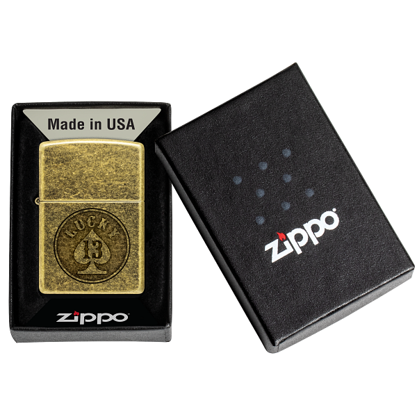 Zippo Lucky 13 Design 47148