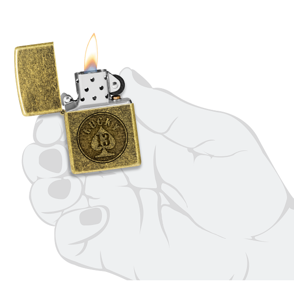 Zippo Lucky 13 Design 47148