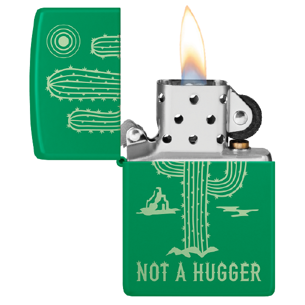Zippo Not a Hugger Design 47150