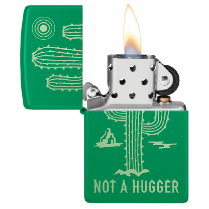 Zippo Not a Hugger Design 47150