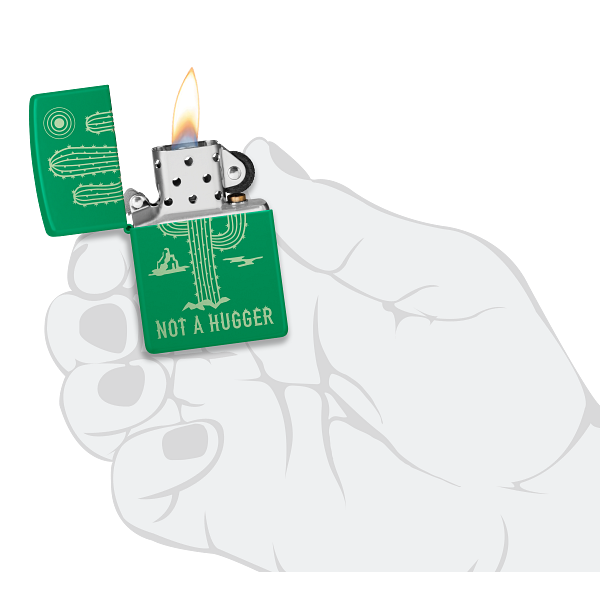 Zippo Not a Hugger Design 47150