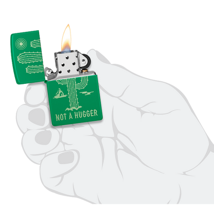 Zippo Not a Hugger Design 47150