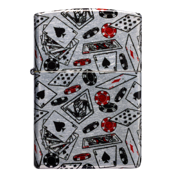 Zippo Let the Chips Fall Design 47157