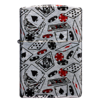 Zippo Let the Chips Fall Design 47157
