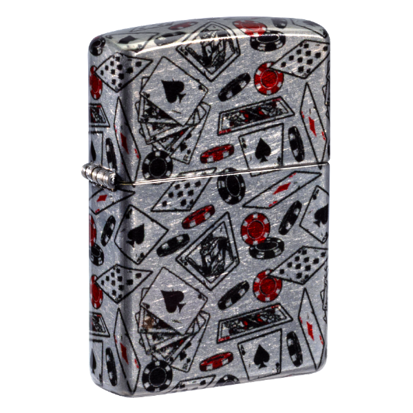 Zippo Let the Chips Fall Design 47157