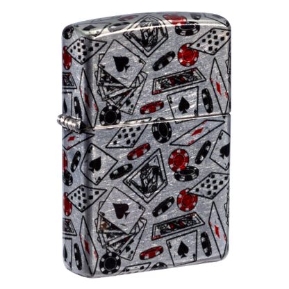 Zippo Let the Chips Fall Design 47157