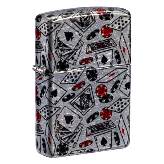 Zippo Let the Chips Fall Design 47157