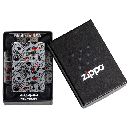 Zippo Let the Chips Fall Design 47157