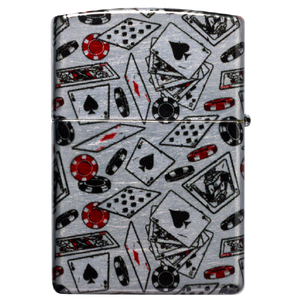 Zippo Let the Chips Fall Design 47157