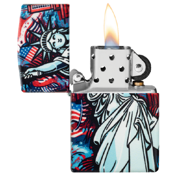 Zippo Lady Liberty Design 47168