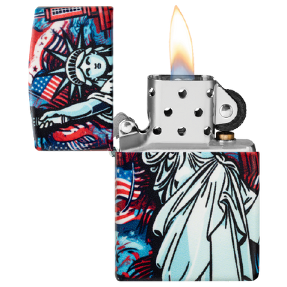 Zippo Lady Liberty Design 47168