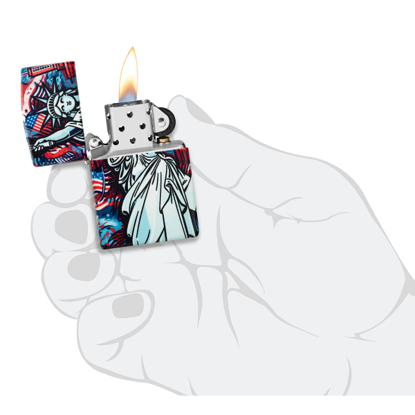 Zippo Lady Liberty Design 47168