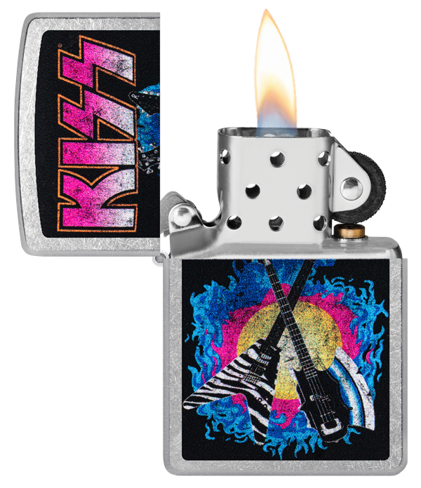 Zippo KISS® Axe Bass Design 47203