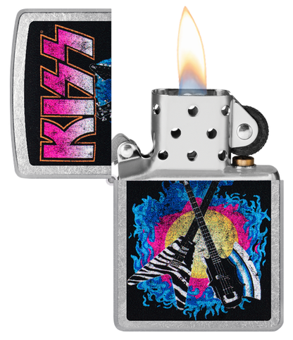 Zippo KISS® Axe Bass Design 47203