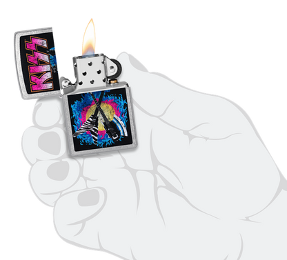 Zippo KISS® Axe Bass Design 47203