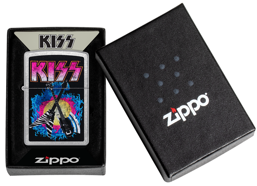 Zippo KISS® Axe Bass Design 47203