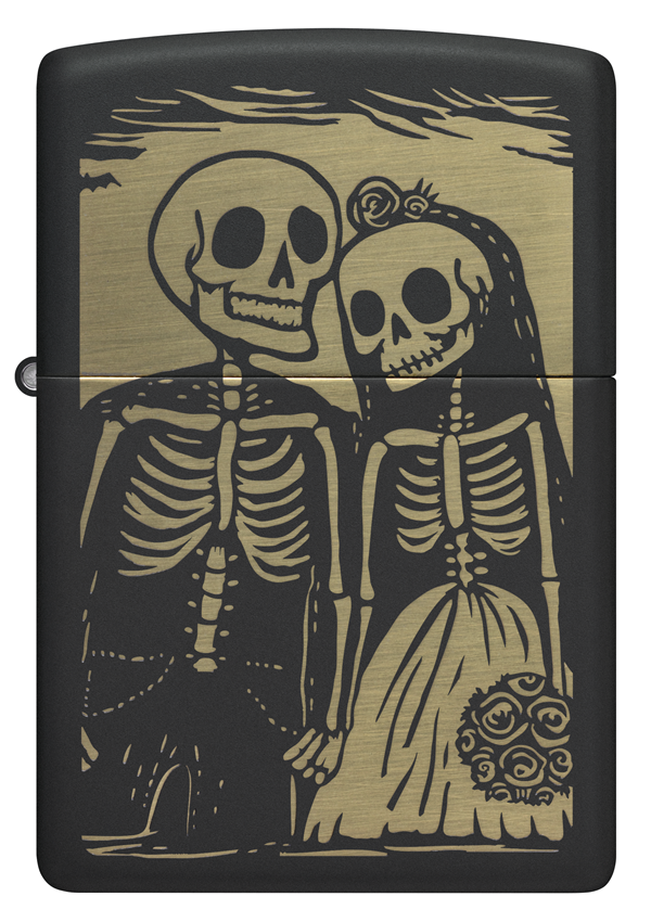Zippo Skeleton Wedding Design 47210