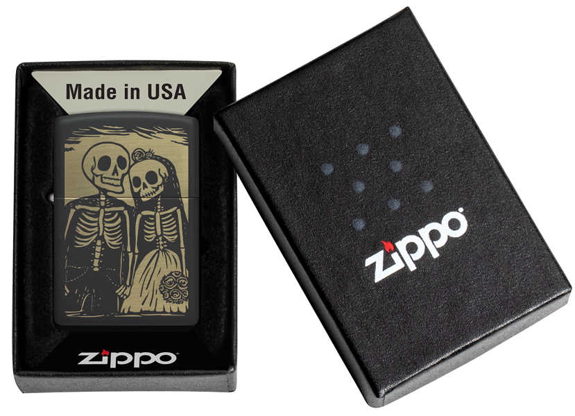 Zippo Skeleton Wedding Design 47210