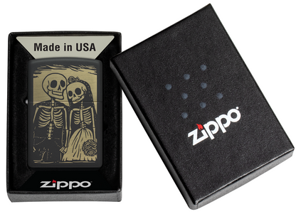 Zippo Skeleton Wedding Design 47210