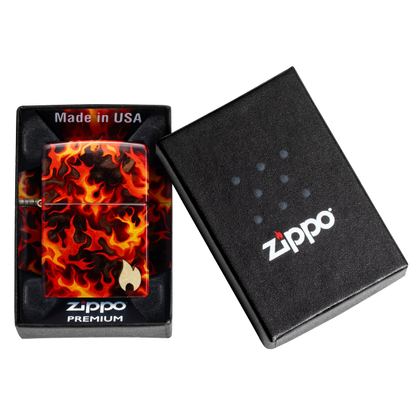 Zippo Flaming Zippo 47255