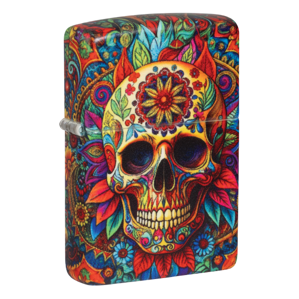 Zippo Colouful Skull 47263