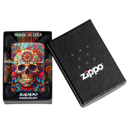 Zippo Colouful Skull 47263
